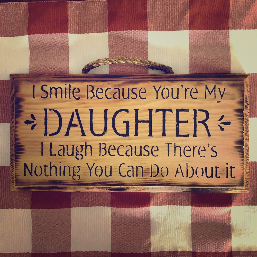 ••Hand Burnt gift for Daughter••